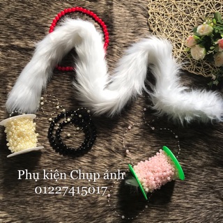 Combo thảm lông chụp nail