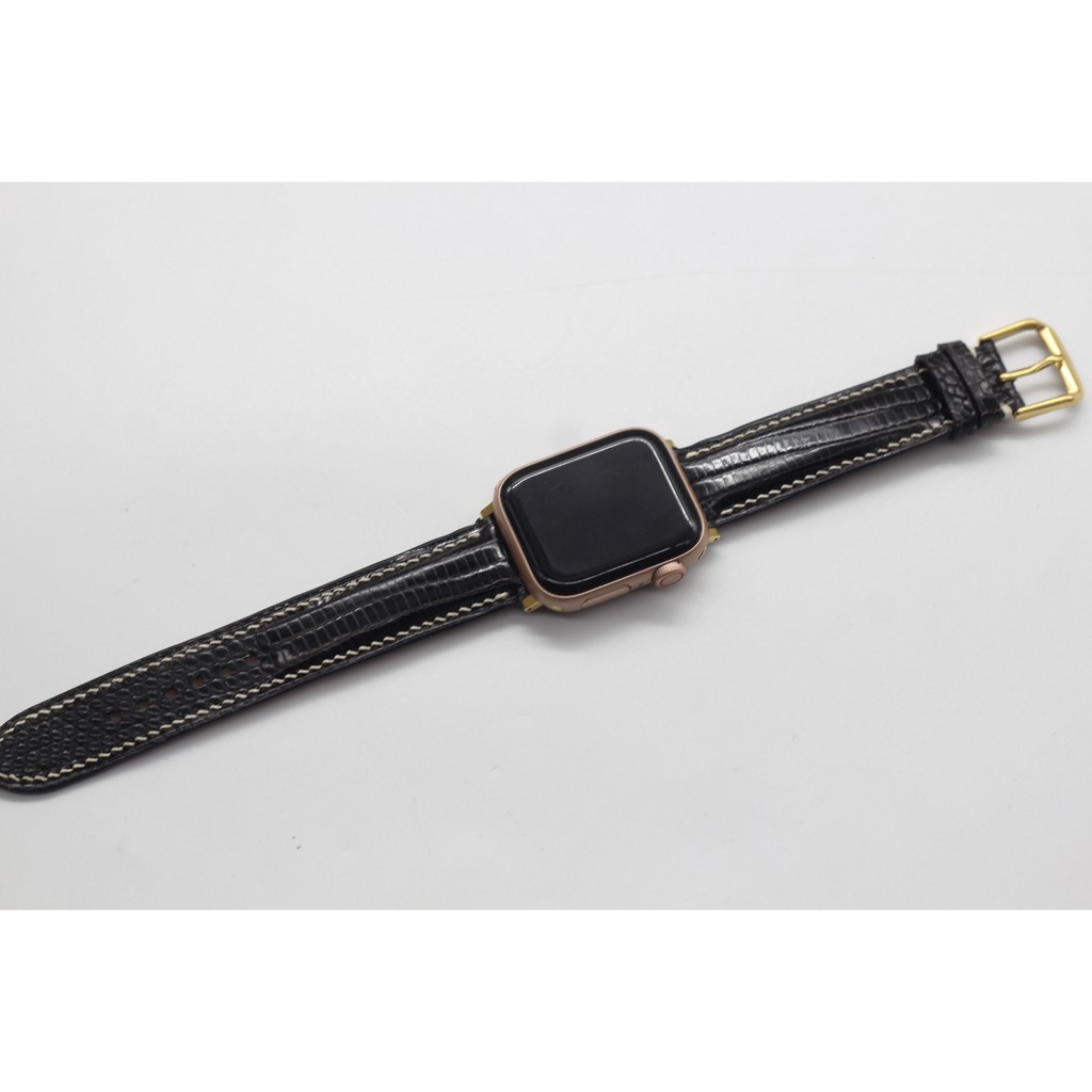 Dây Đeo Thay Thế Apple Watch , dây da Kỳ Đà HANDMADE , dành cho mặt 38-44mm BH 6tháng, sản phẩm đầy đủ phụ kiện đi kèm