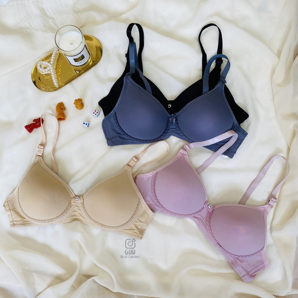 Áo Lót Nữ Không Gọng Nâng ngực - Áo Ngực Nữ mềm mại thoáng mát tôn vòng 1 gợi cảm quyến rũ ALN001_GUU_vokado | BigBuy360 - bigbuy360.vn