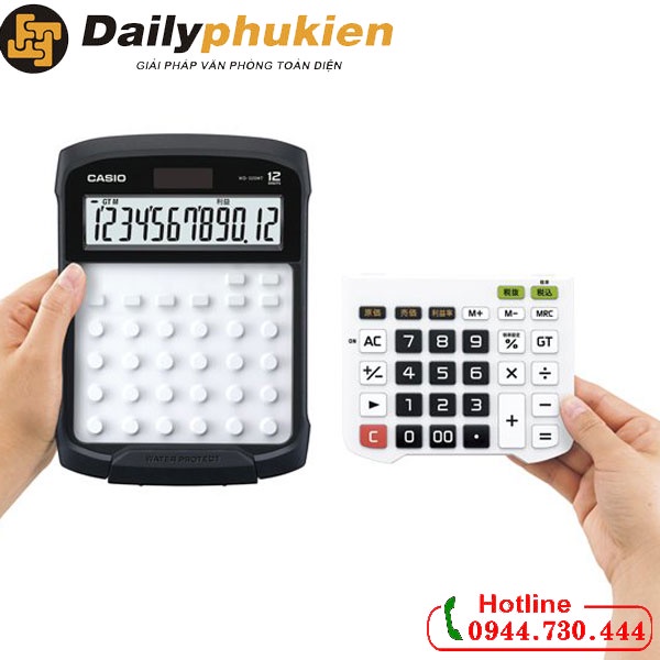 Máy tính casio WD-320MT chống nước chống bụi chính hãng Bảo hành 7 năm