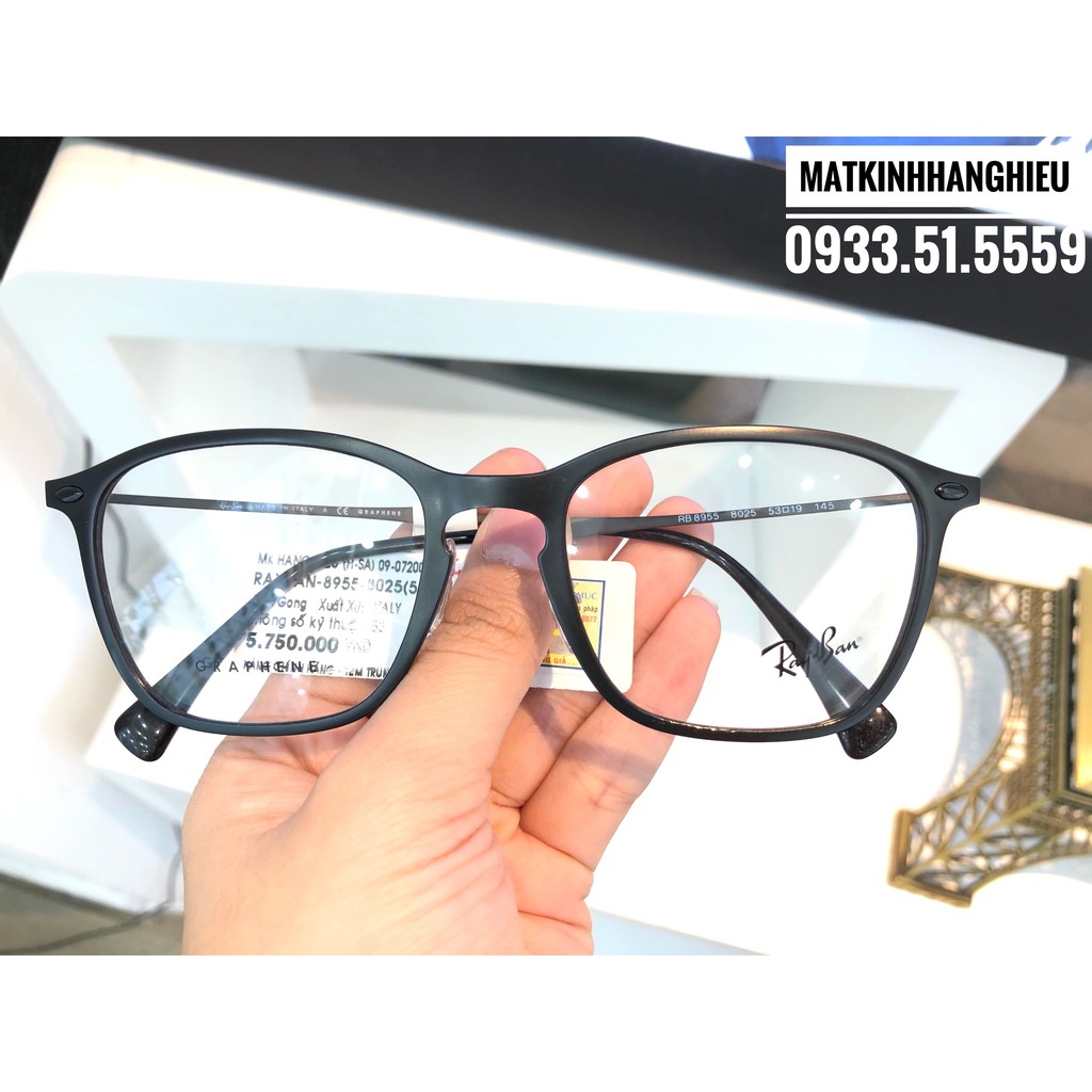 Gọng Kính Cận Thời Trang Chính Hãng RAYBAN RB8955