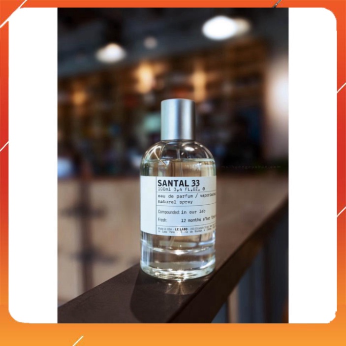 Nước Hoa Unisex Le Labo Santal 33 100ml_HÀNG HOT