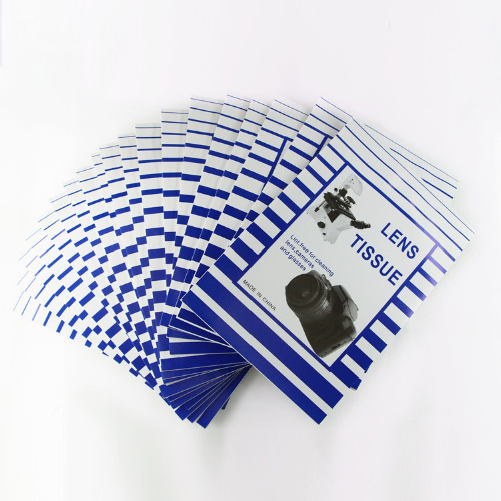 Giấy lau lens làm sạch ống kính chống trầy xước kích thước 10x15cm