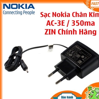 [Mã ELFLASH3 hoàn 10K xu đơn 20K] [Hàng Loại A] Sạc zin Linh Kiện Nokia Đuôi Nhỏ ,Chân Kim ,Sạc zin LK loại 1