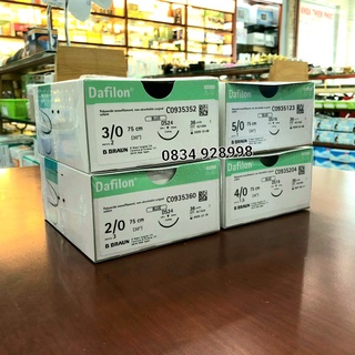 1tép chỉ dafilon từ 2/0 đến 5/0