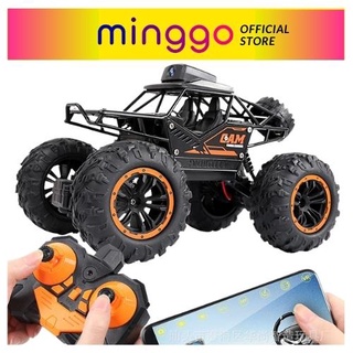 Xe điều khiển từ xa địa hình ô tô giá rẻ đồ chơi cho bé trai 5 tuổi gắn camera MINGGO XE-14