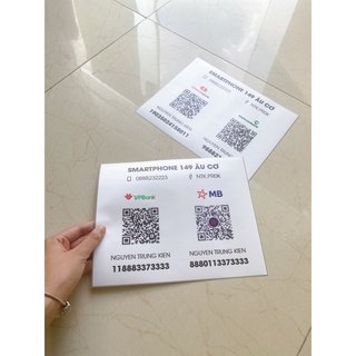Decal Số Tài Khoản Dán Kính