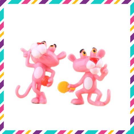 Mô hình báo hồng - The Pink Panther dễ thương đáng yêu với nhiều tư thế