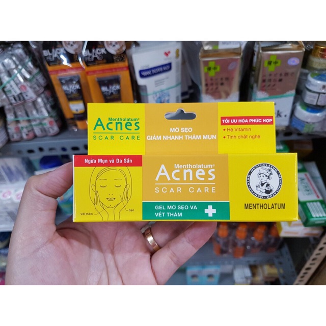 Gel mờ sẹo và vết thâm Acnes Scar Care 12g