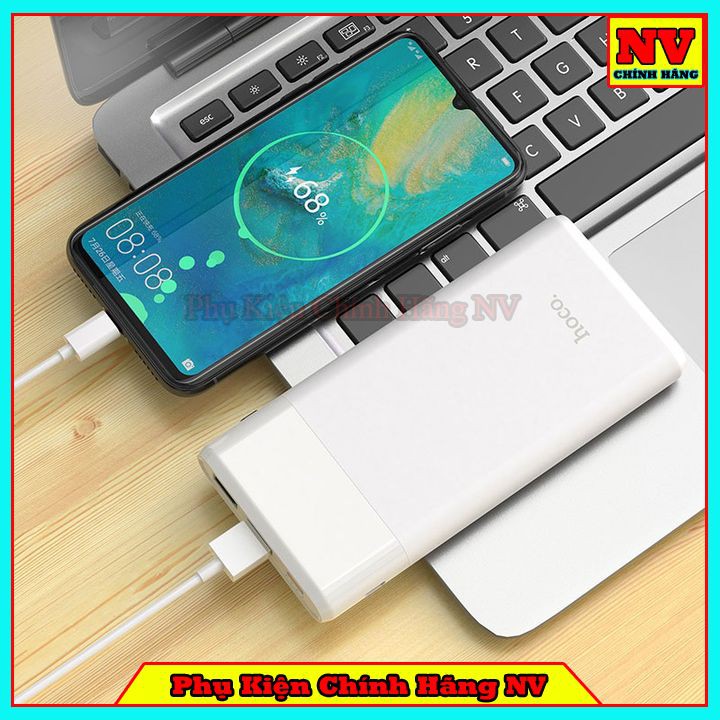 Pin Dự Phòng Hoco J58 10000mAh Sạc Nhanh Chuẩn PD &amp; QC 3.0