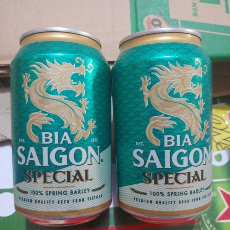 {Lẻ} Bia Sài Gòn SPECIAL lon 330ml