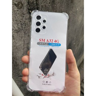 Ốp lưng dẻo bảo vệ camera Samsung A32 4G, A52 5G, A72 5G bo 4 góc chống sốc ( Trong suốt )
