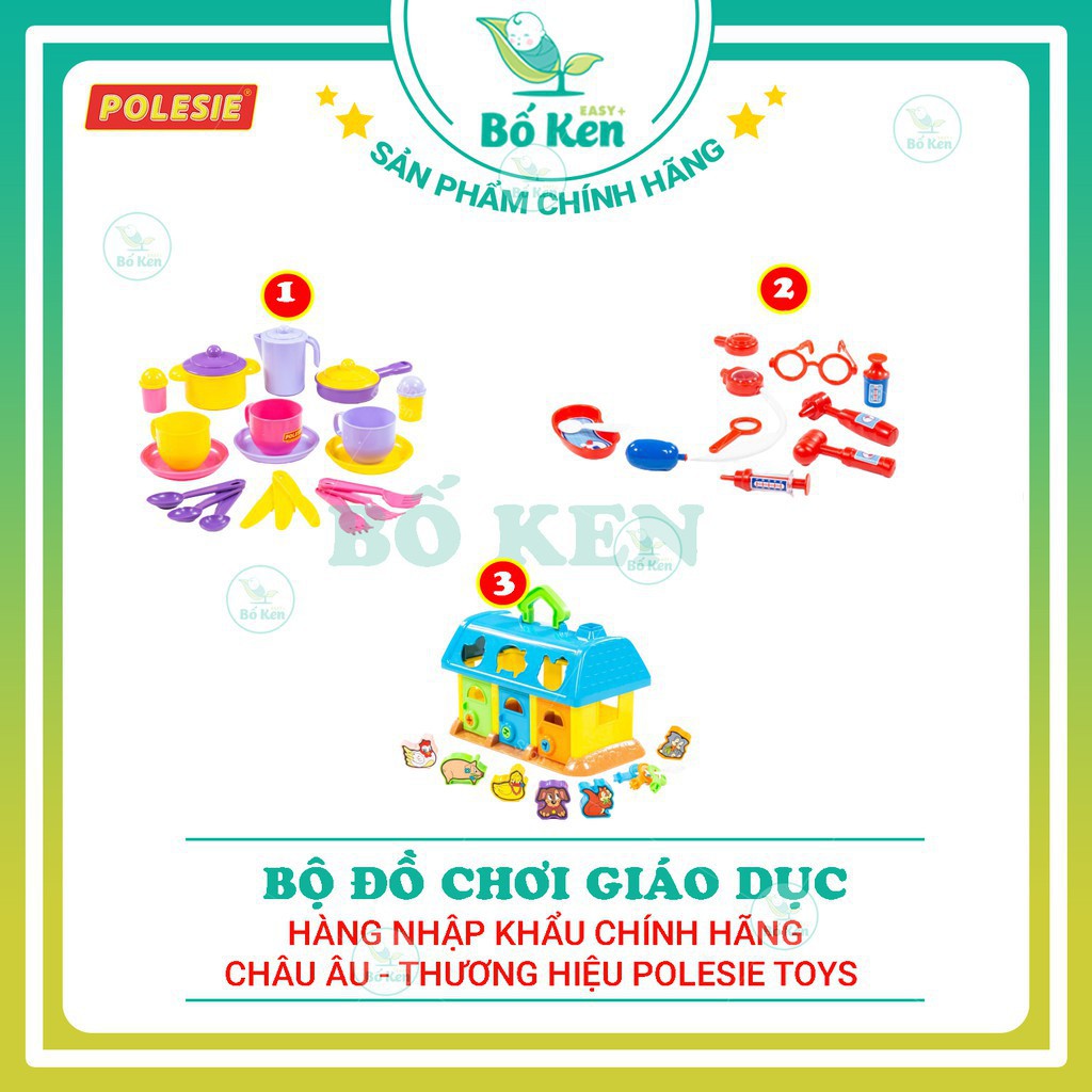 TT cửa hàng Bố Ken Bộ Đồ Chơi Giáo Dục [Hàng Nhập Khẩu Chính Hãng Châu Âu - Thương Hiệu Polesie Toys] 12 5