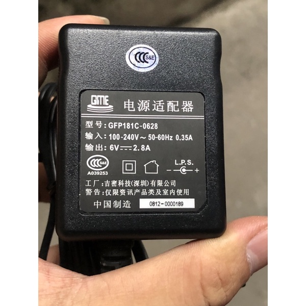 nguồn sạc 6v 2.8a loại tốt