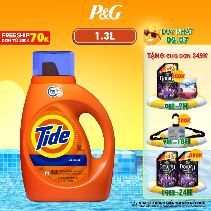 Nước Giặt Tide Original 1.36 L