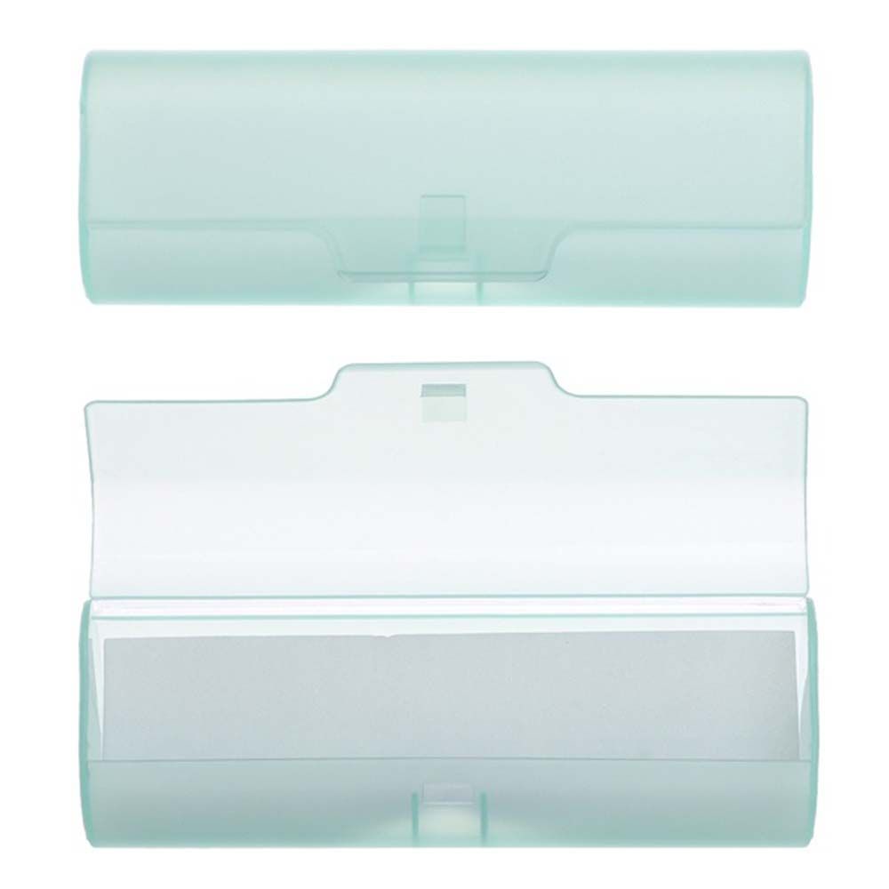 Hộp đựng mắt kính bằng nhựa cứng mờ trong suốt nhiều màu cho học sinh