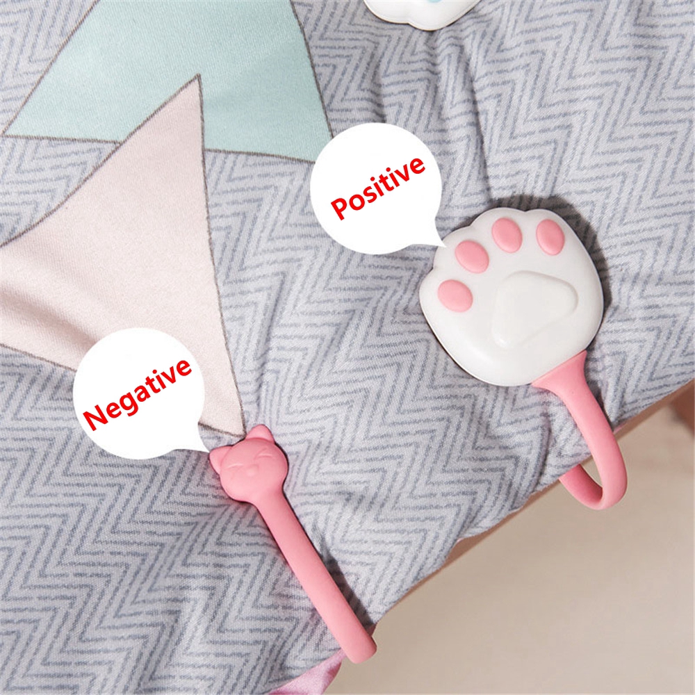 Khóa giữ cố định ga trải giường kiểu dáng hoạt hình dễ thương xinh xắn