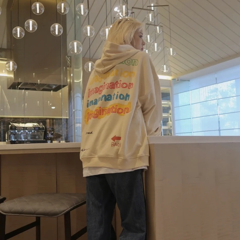Áo khoác hoodie PERTY dáng rộng phong cách Hàn Quốc cho cặp đôi