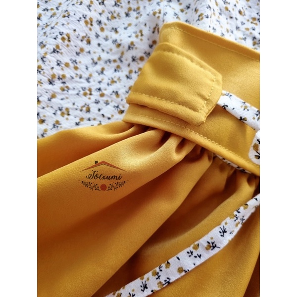 [THIẾT KẾ] KIMONO HOA VÀNG CÁCH TÂN CHO BÉ YÊU [HÀNG ĐẸP]
