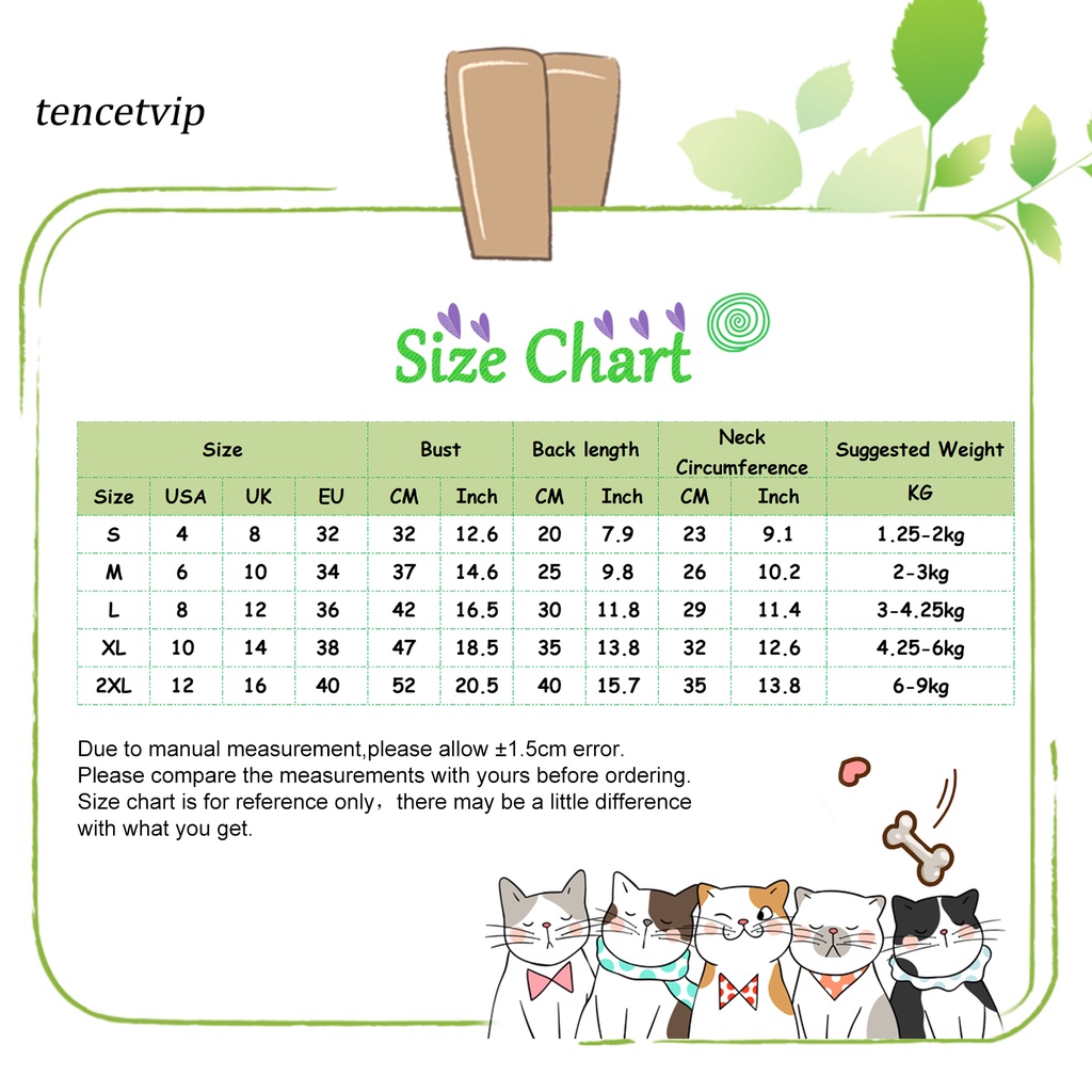 Áo liền quần bằng cotton đàn hồi xinh xắn thân thiện với da cho thú cưng