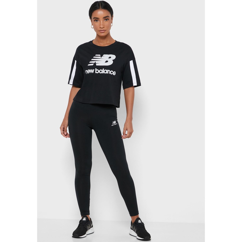 Quần legging thể thao nữ NEW BALANCE Classics Casual WP01524BK (form quốc tế)