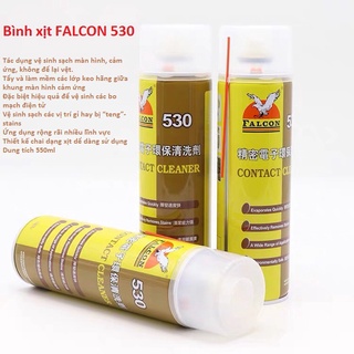 dung dich vệ sinh điện thoại, màn hình tivi falcon 530