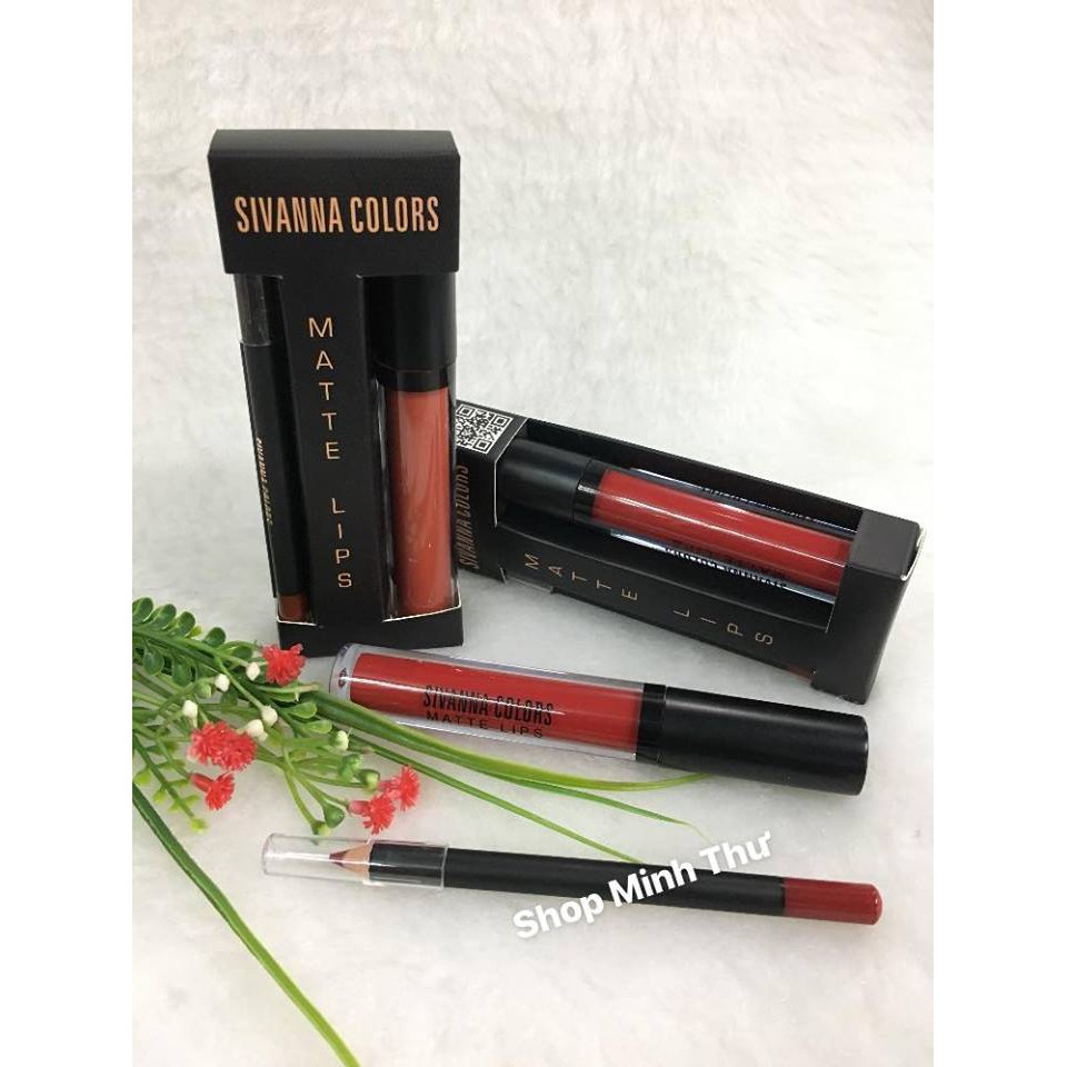 Set Son Sivanna Matte Lip Color