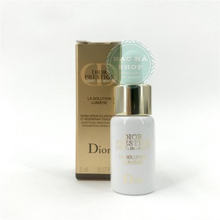 Dior Tinh Chất Dưỡng Trắng Tái Tạo Prestige Light-In-White La Solution Lumiere 5ml
