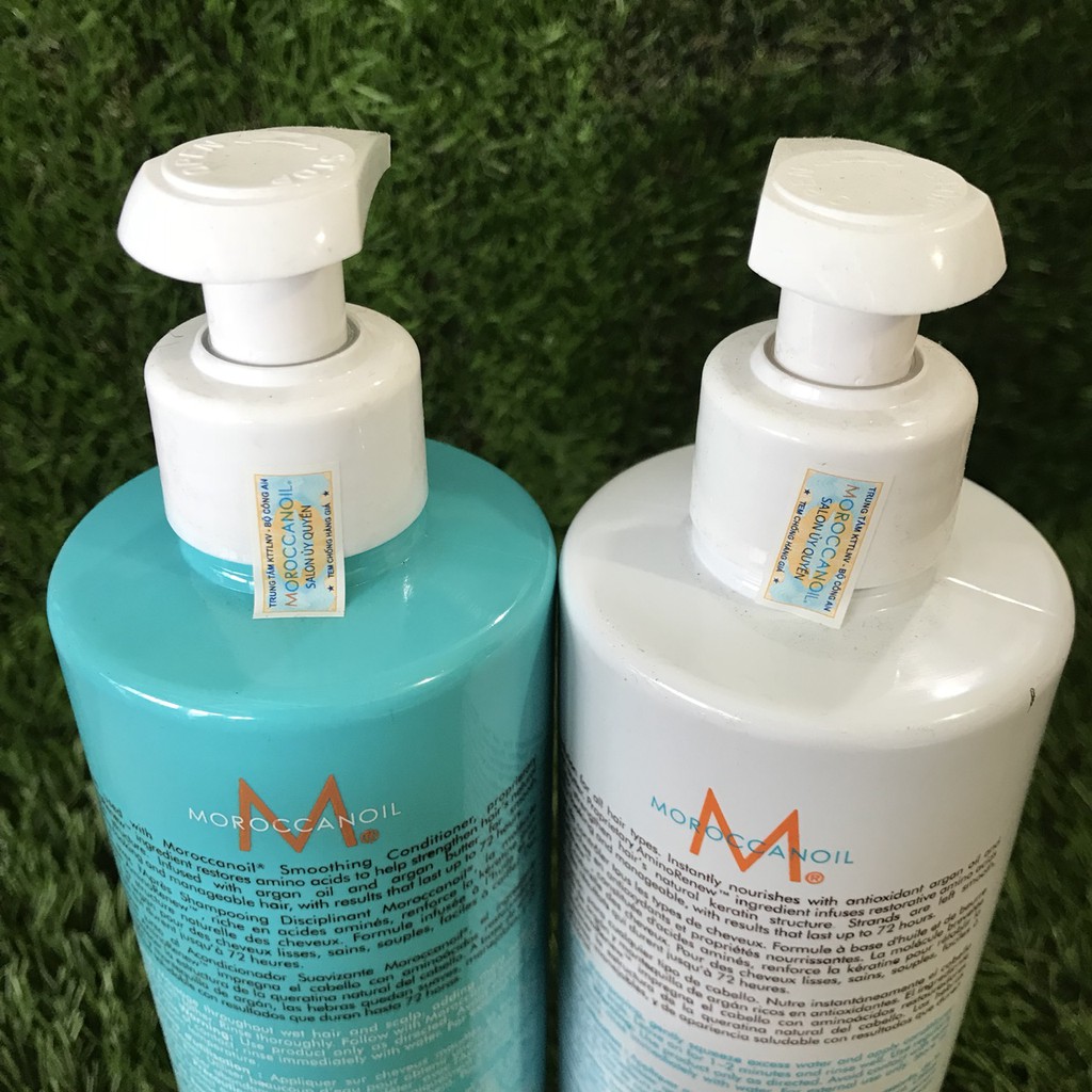 🌼 Chính hãng 🌺 Dầu gội xả suôn mượt Smooth Moroccanoil 500mlx2