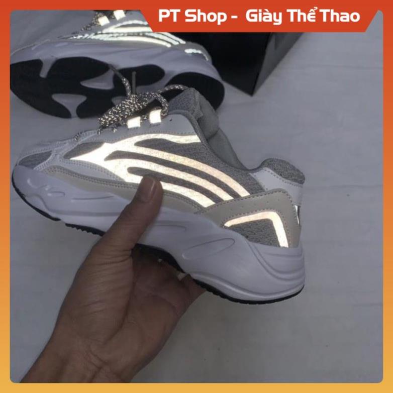 [FreeShip + Hàng Xịn] Giày  thể thao YZ 700 V2 Static phản quang trắng xám nam nữ hot trend 2021 siêu đẹp