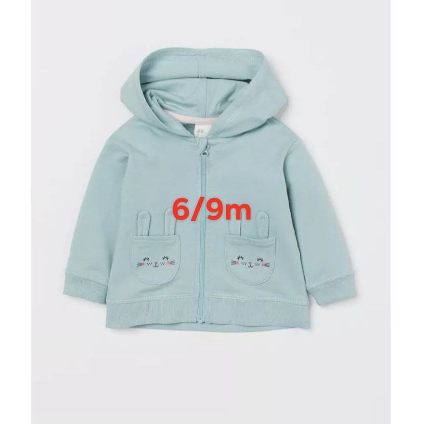 Áo khoác H&M size 6/9m