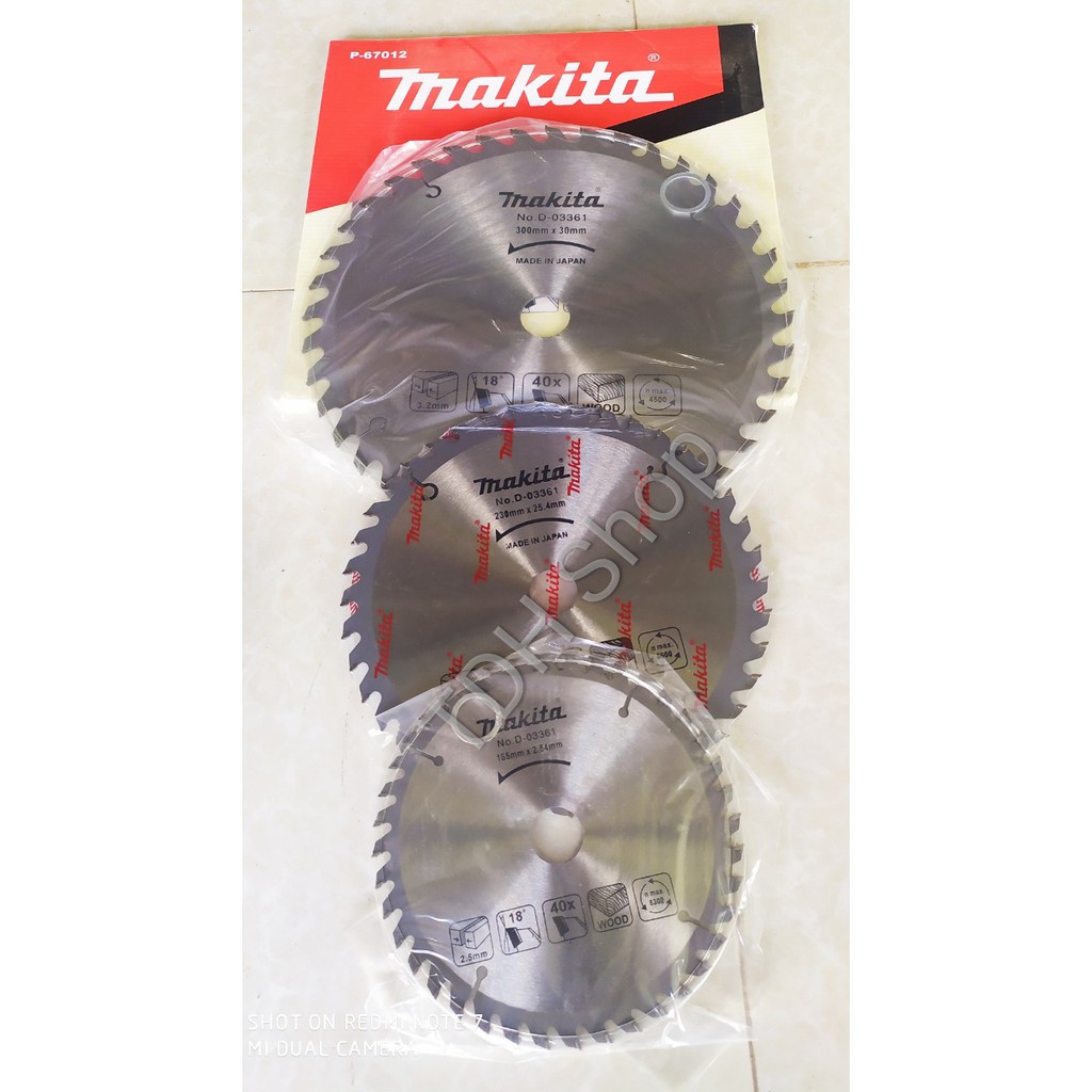 Lưỡi cắt gỗ MAKITA