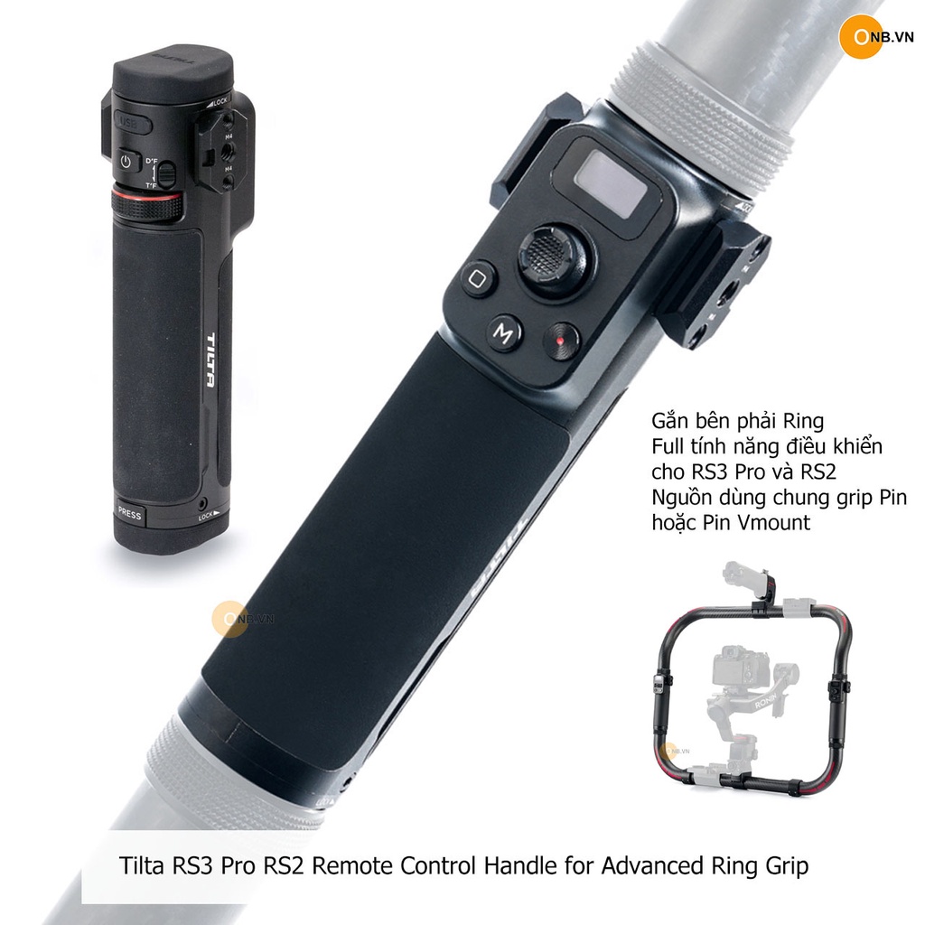 Tilta Remote Control Handle Tay điều khiển bộ Advanced Ring Grip