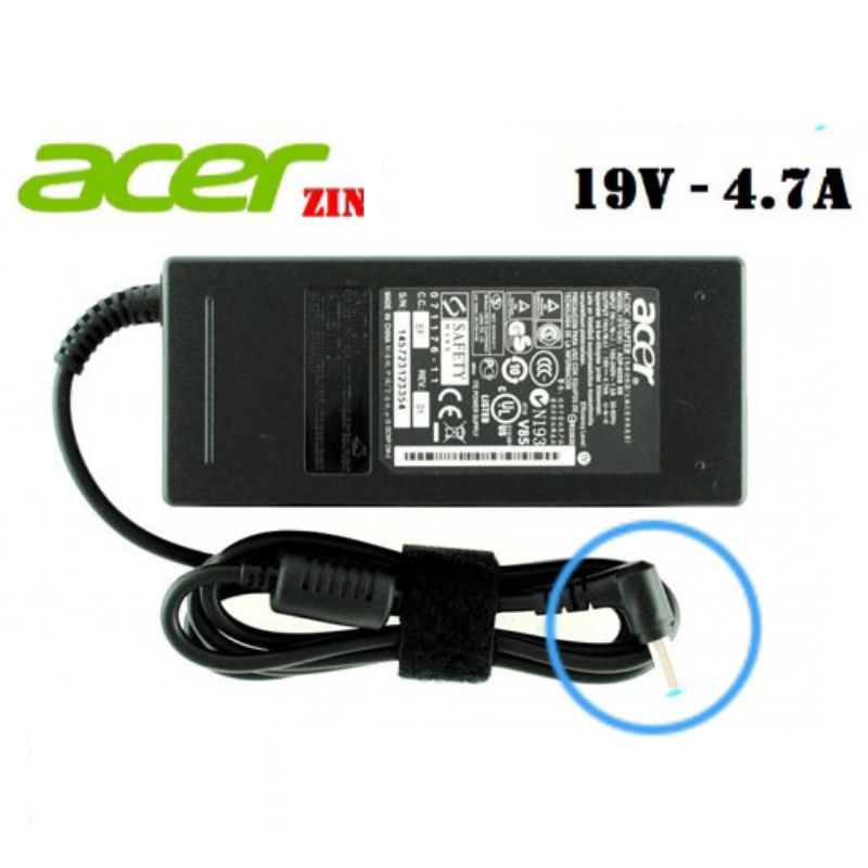 Adapter (Nguồn/Sạc  Laptop) 19V - 4.7A & 19V - 3.42A hàng xịn ACER nhập khẩu  chính hãng