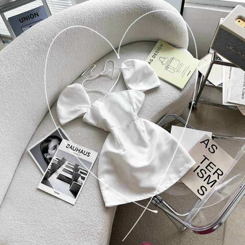 ĐẦM DỰ TIỆC DÂY HỞ LƯNG CHESY DRESS