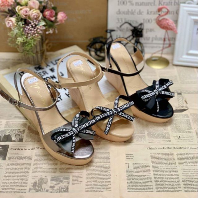 Giày sandan đế bằng 10p ẢNH CÓ CLIPS