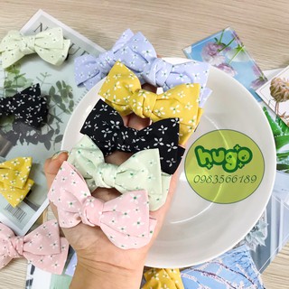 Kẹp tóc nơ, cột tóc nơ Hàn Quốc xinh xắn