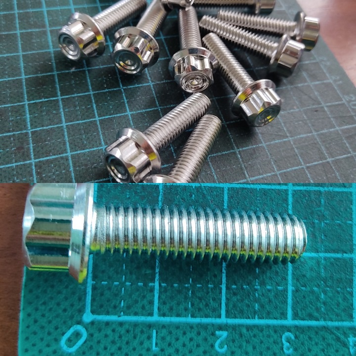 ỐC INOX SALAYA  - FULL SIZE 8li  - DÀNH CHO NHIỀU LOẠI XE