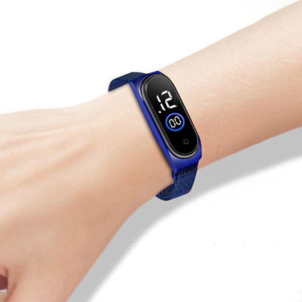 Đồng Hồ Điện Tử Màn Hình LED Cảm Ứng Phong Cách Hàn Quốc