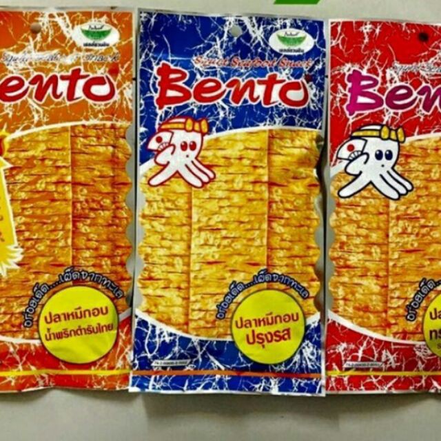 Snack Mực Bento 24g các loại