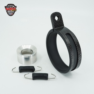 Pô WRX GP K1 tròn - Carbon (mỏ xéo)