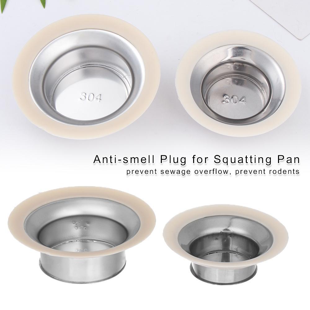 Dụng Cụ Chặn Cống Thoát Nước Toilet Bằng Inox Tiện Dụng