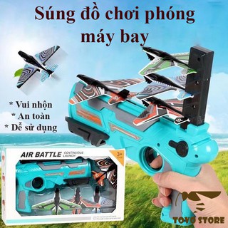 Đồ chơi trẻ em bắn máy bay , đồ chơi phóng máy bay lượn mô hình đồ chơi trẻ em.