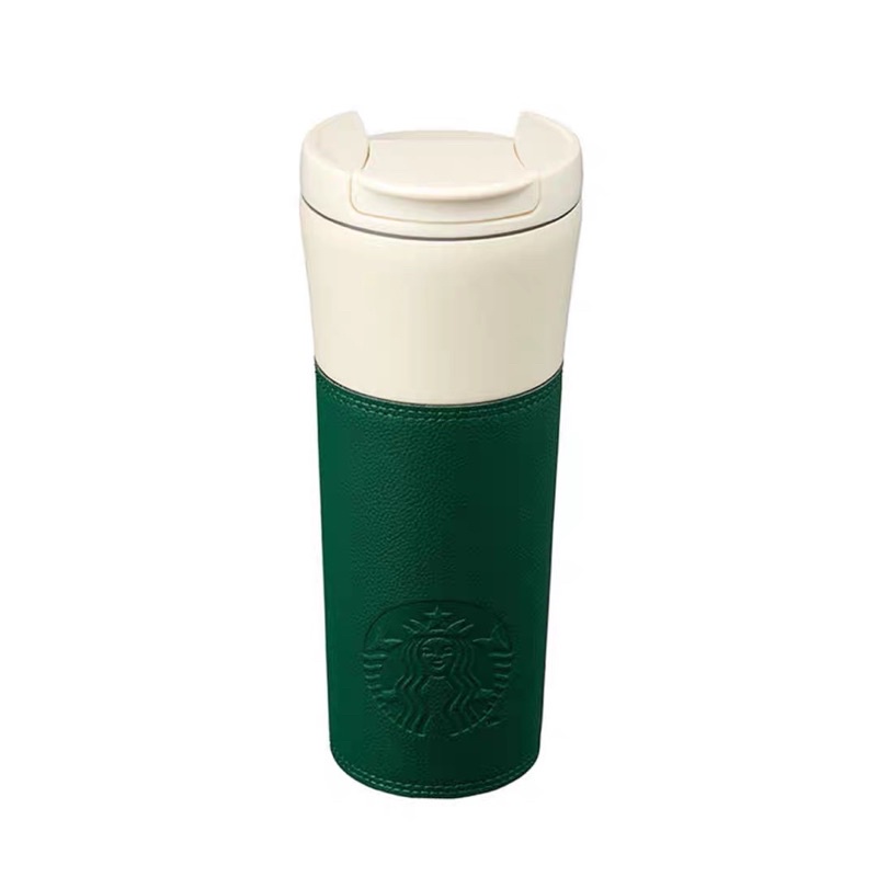 (Nhiều mẫu) Bình STARBUCKS giữ nhiệt bọc da dung tích 500ml