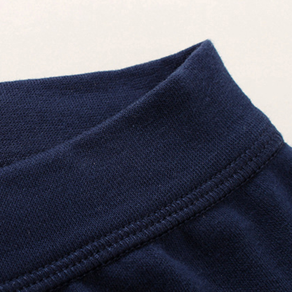 Set 2 món đồ lót áo tay dài + quần dài giữ ấm mùa đông bằng Cotton cho nam size M-2XL