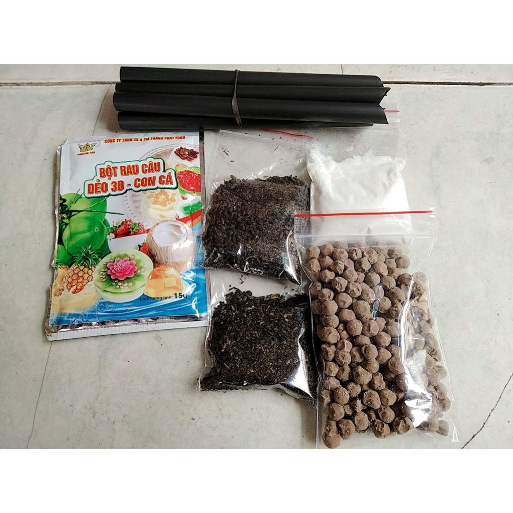 Set trà sữa thái xanh(6 món)