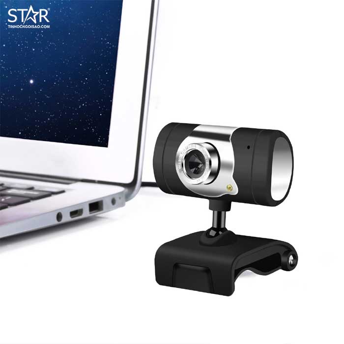 Webcam chân kẹp HD 480P | WebRaoVat - webraovat.net.vn