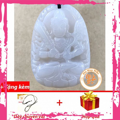 ♥️Freeship 99k TQ_Mặt Dây Chuyền Phật Bản Mệnh Hư Không Tạng Bồ Tát Mã Não