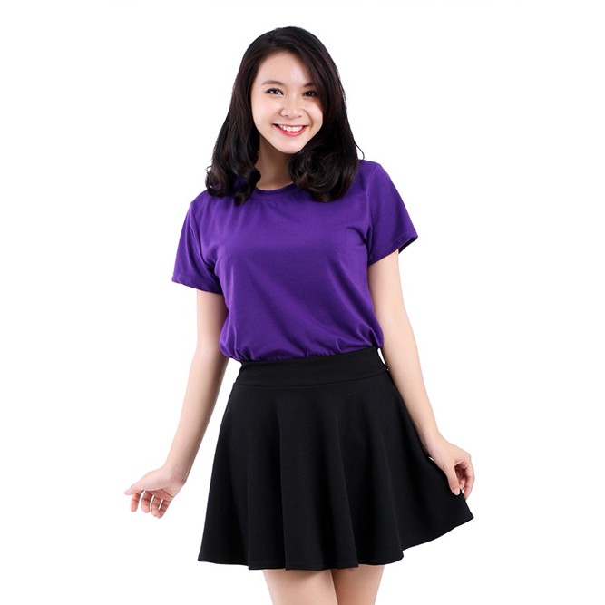 Top Áo Phông Trơn Nhiều Màu Đủ Size Giá Tại Xưởng Phom Rộng Chất Thun Dày Mịn Không Đổ Lông