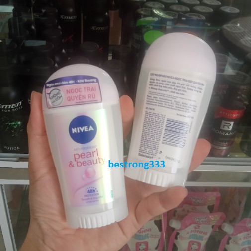 Sáp ngăn mùi Nivea Ngọc Trai trắng mịn 40ml